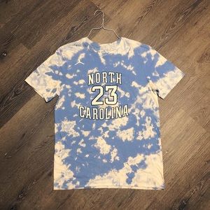 NC Nike Custom Tie-Dye Jordan T-Shirt